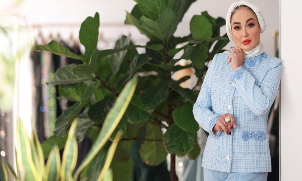 کت شلوار رسمی الهام حمیدی