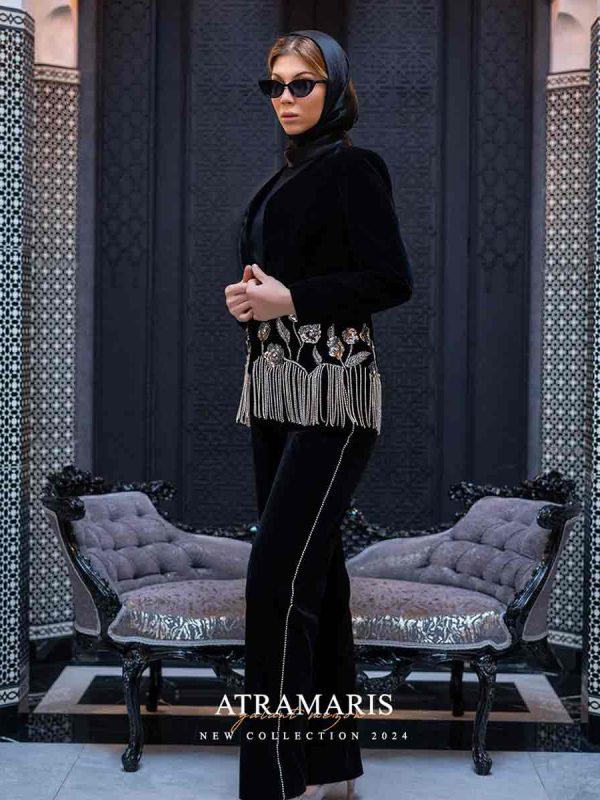 مدل پالتو مخمل جدید زنانه