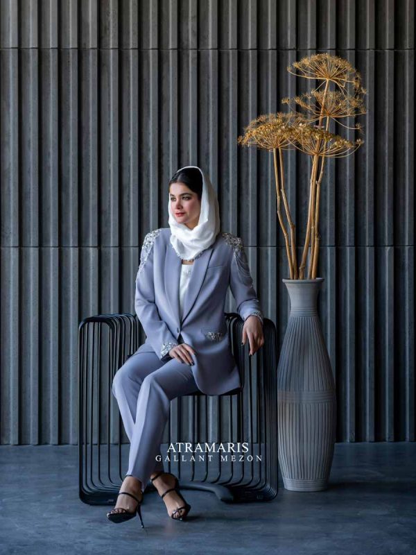 کت و شلوار زنانه بلند