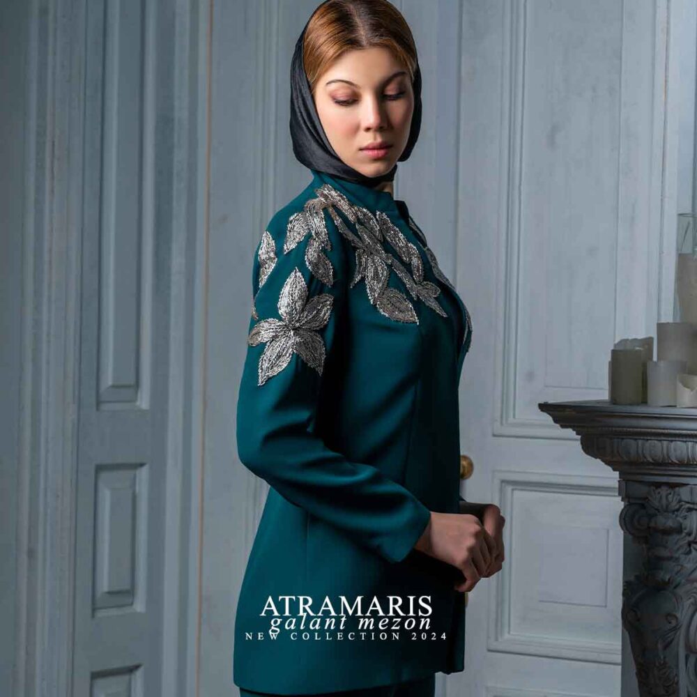 کت و شلوار زنانه سبز
