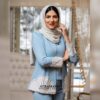کت و شلوار زنانه آبی خاص