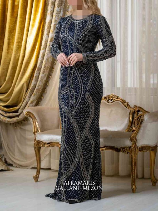 پیراهن مجلسی شیک بلند زنانه