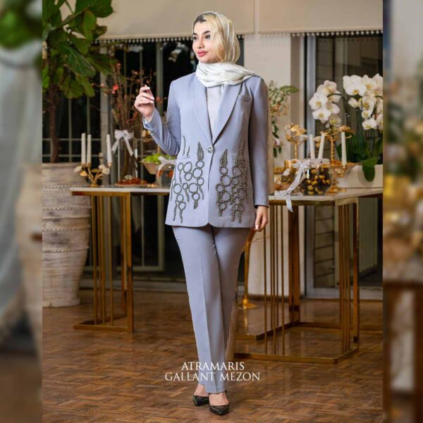 مانتو شلوار زنانه مزونی