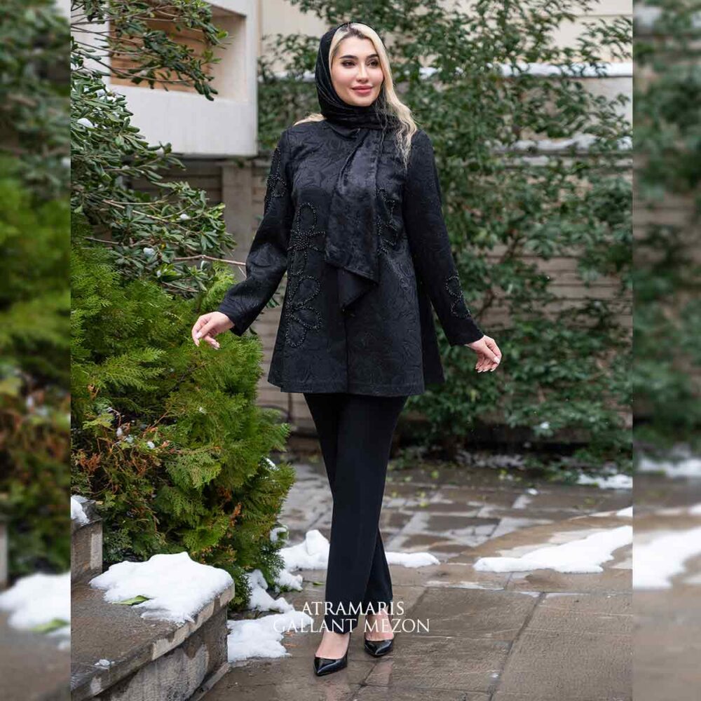 مانتو مجلسی زنانه ساده