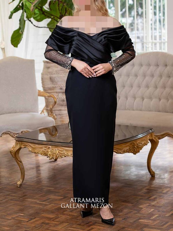 لباس شب مجلسی زنانه مشکی