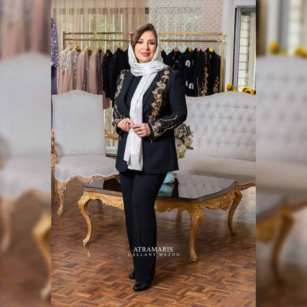 مانتو شلوار مجلسی زنانه