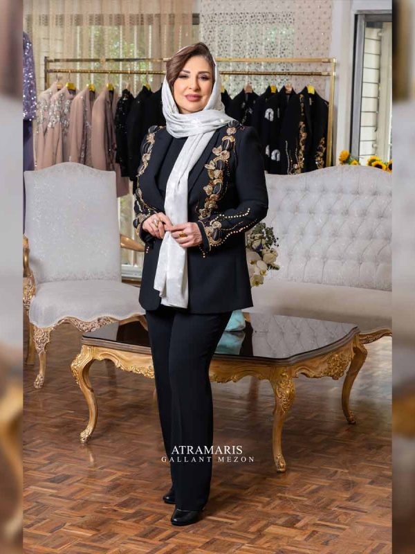 مانتو شلوار مجلسی زنانه