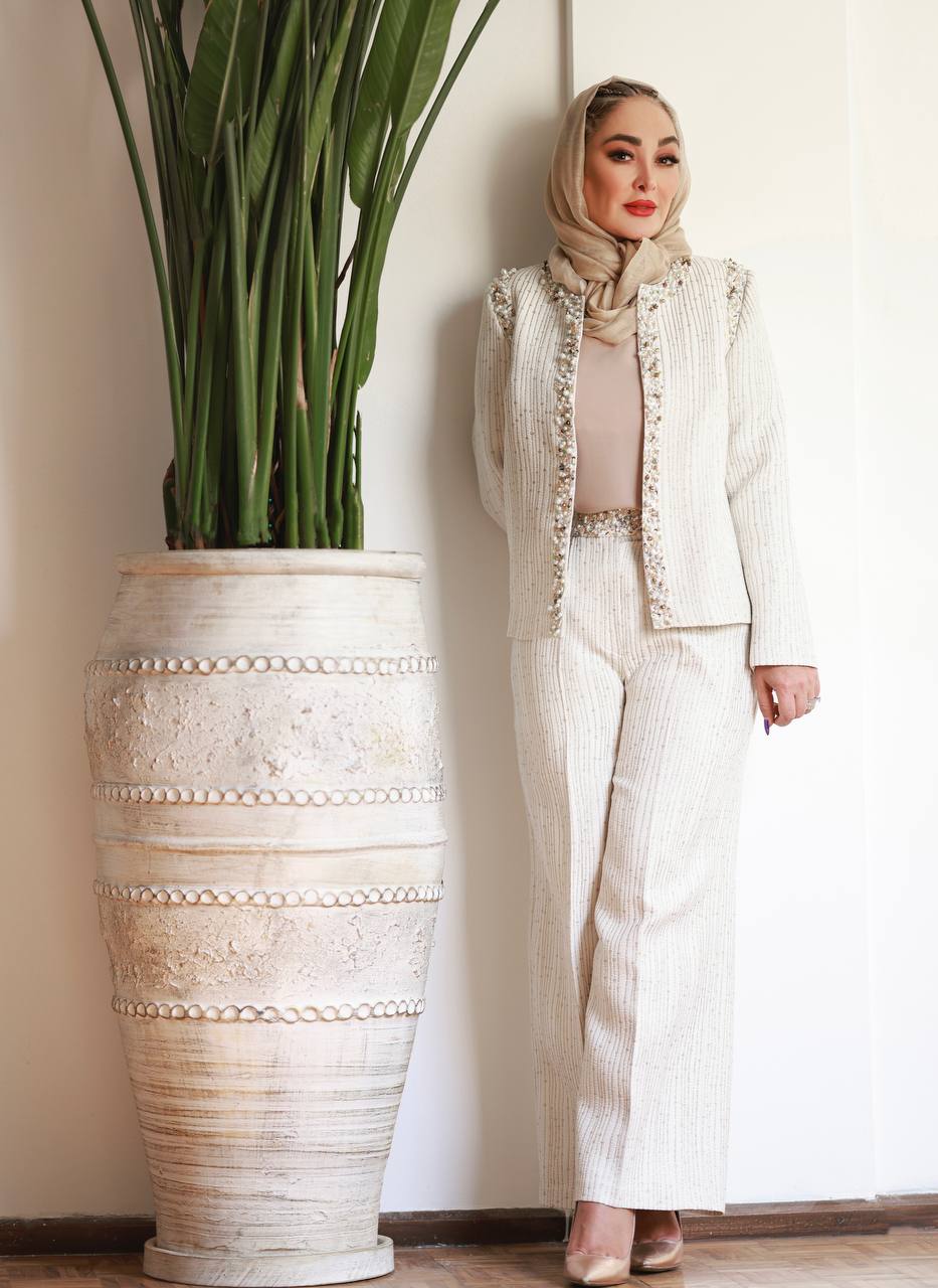 کت شلوار ژاکارد ایتالیا